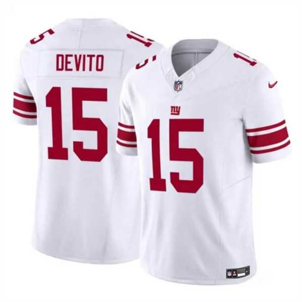 Men & Women & Youth New York Giants #15 Tommy DeVito White 2023 F.U.S.E. Vapor Untouchable Limited Jersey,We sell and wholesale Men & Women & Youth New York Giants #15 Tommy DeVito White 2023 F.U.S.E. Vapor Untouchable Limited Jersey on line form chian!